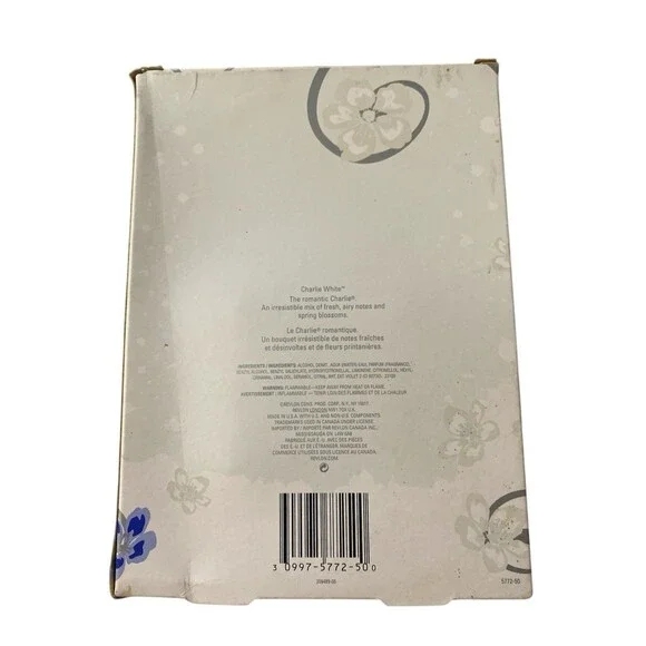 REVLON *CHARLIE WHITE* 2-1.3 Fl Oz BOTTLES NEW IN BOX M31625 New Old Stock - Picture 2 of 2